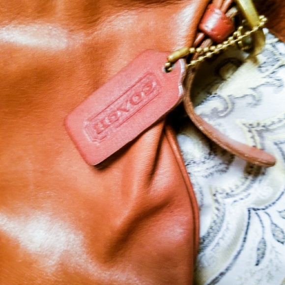 Vintage Coach Bag Tan w/Shoulder Strap - Picture 2 of 4